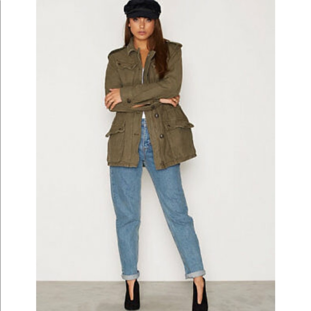 Free People Not Your Brother’s Surplus Jacket - S